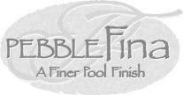 Trademark Logo PEBBLE FINA A FINER POOL FINISH