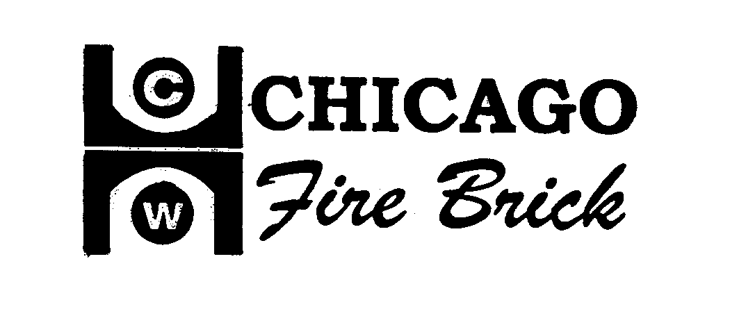 Trademark Logo C W CHICAGO FIRE BRICK