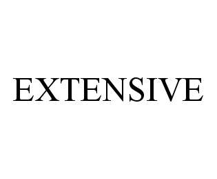 EXTENSIVE