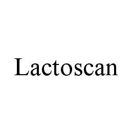  LACTOSCAN