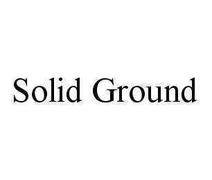  SOLID GROUND