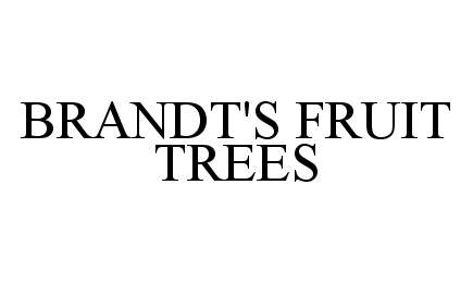 Trademark Logo BRANDT'S FRUIT TREES