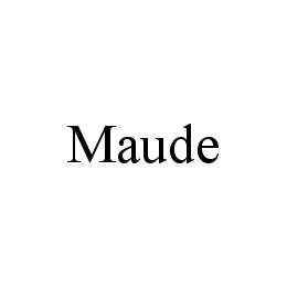 MAUDE