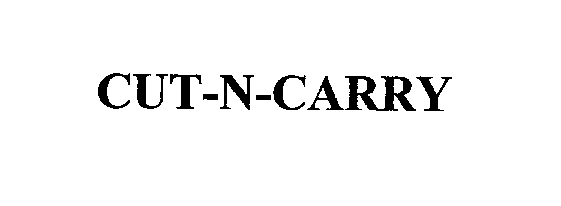 Trademark Logo CUT- N- CARRY