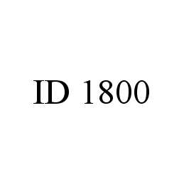  ID 1800