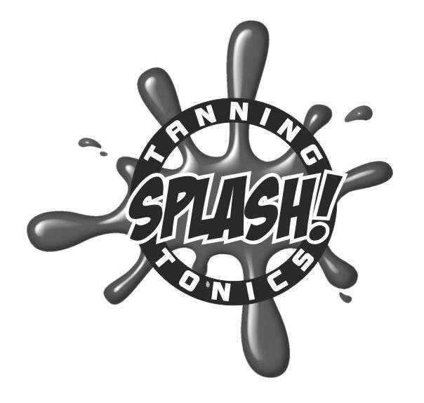 Trademark Logo SPLASH! TANNING TONICS