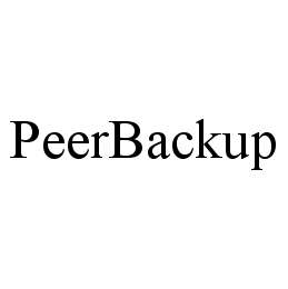  PEERBACKUP