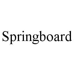 Trademark Logo SPRINGBOARD