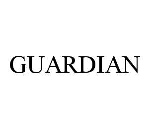 Trademark Logo GUARDIAN