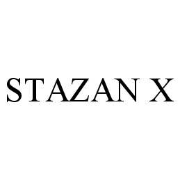  STAZAN X