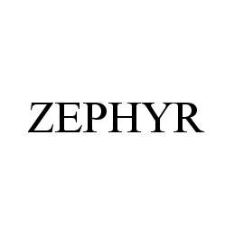 Trademark Logo ZEPHYR