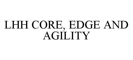  LHH CORE, EDGE AND AGILITY