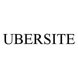 Trademark Logo UBERSITE