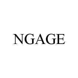 Trademark Logo NGAGE