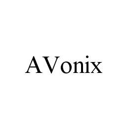 Trademark Logo AVONIX