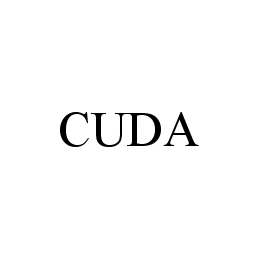 Trademark Logo CUDA