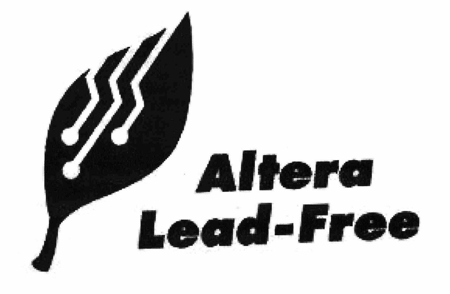 Trademark Logo ALTERA LEAD-FREE