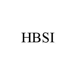 Trademark Logo HBSI