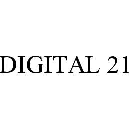 Trademark Logo DIGITAL 21