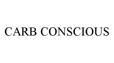 Trademark Logo CARB CONSCIOUS