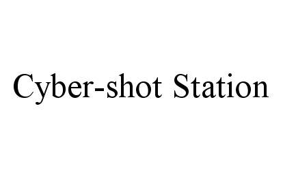 Trademark Logo CYBER-SHOT STATION