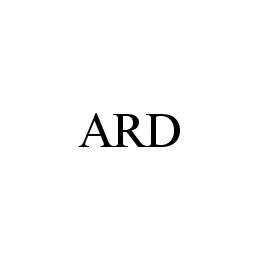 Trademark Logo ARD