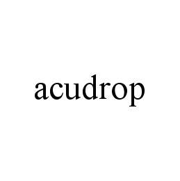  ACUDROP