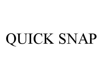 Trademark Logo QUICK SNAP
