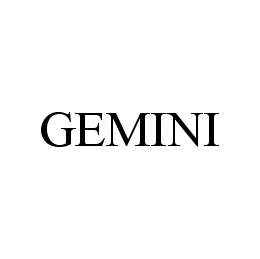 Trademark Logo GEMINI