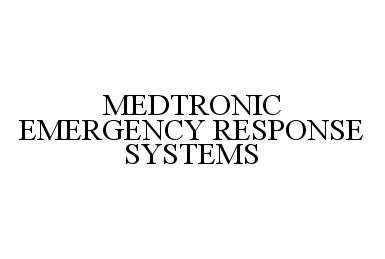  MEDTRONIC EMERGENCY RESPONSE SYSTEMS