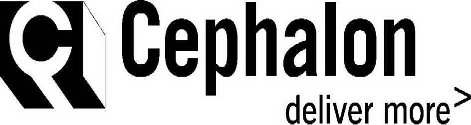 Trademark Logo C CEPHALON DELIVER MORE>
