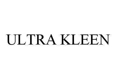 Trademark Logo ULTRA KLEEN