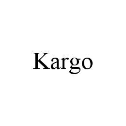 Trademark Logo KARGO