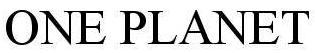 Trademark Logo ONE PLANET