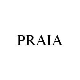 Trademark Logo PRAIA