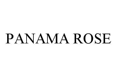 Trademark Logo PANAMA ROSE