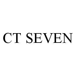 Trademark Logo CT SEVEN