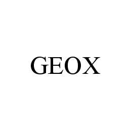 Trademark Logo GEOX