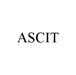 Trademark Logo ASCIT