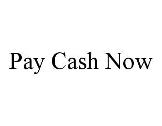 PAY CASH NOW