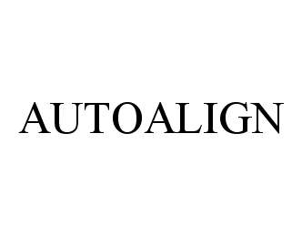 Trademark Logo AUTOALIGN