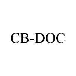 Trademark Logo CB-DOC