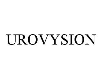 Trademark Logo UROVYSION