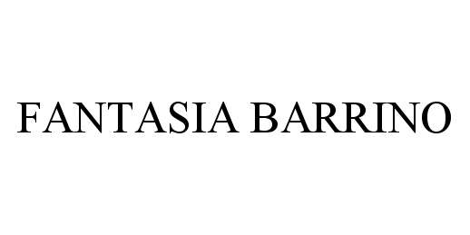 Trademark Logo FANTASIA BARRINO