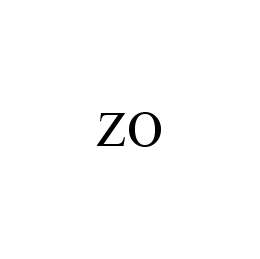 Trademark Logo ZO