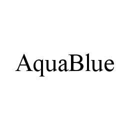 Trademark Logo AQUABLUE