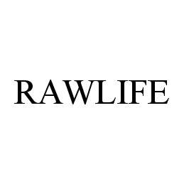 Trademark Logo RAWLIFE