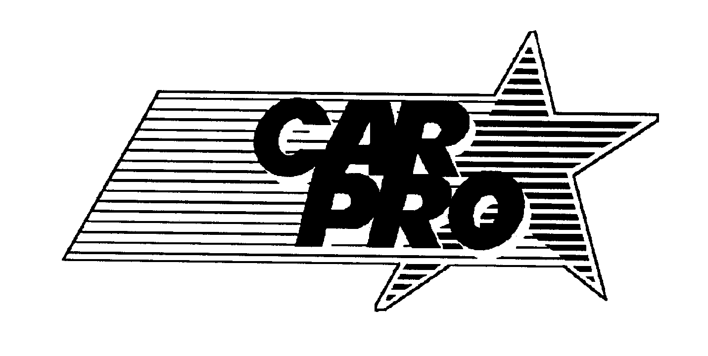 Trademark Logo CAR PRO