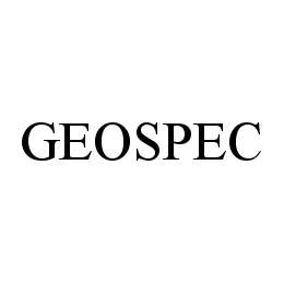 Trademark Logo GEOSPEC