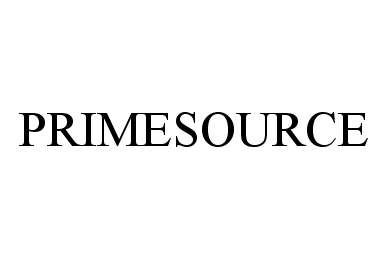Trademark Logo PRIMESOURCE